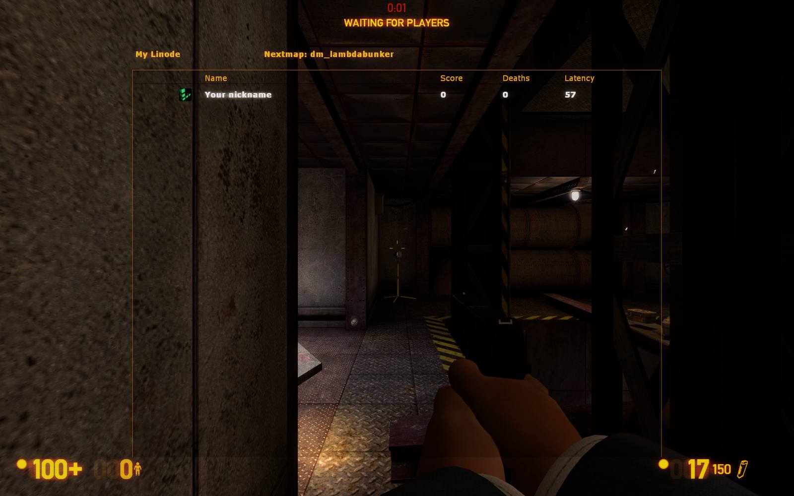 Black Mesa In-Game.