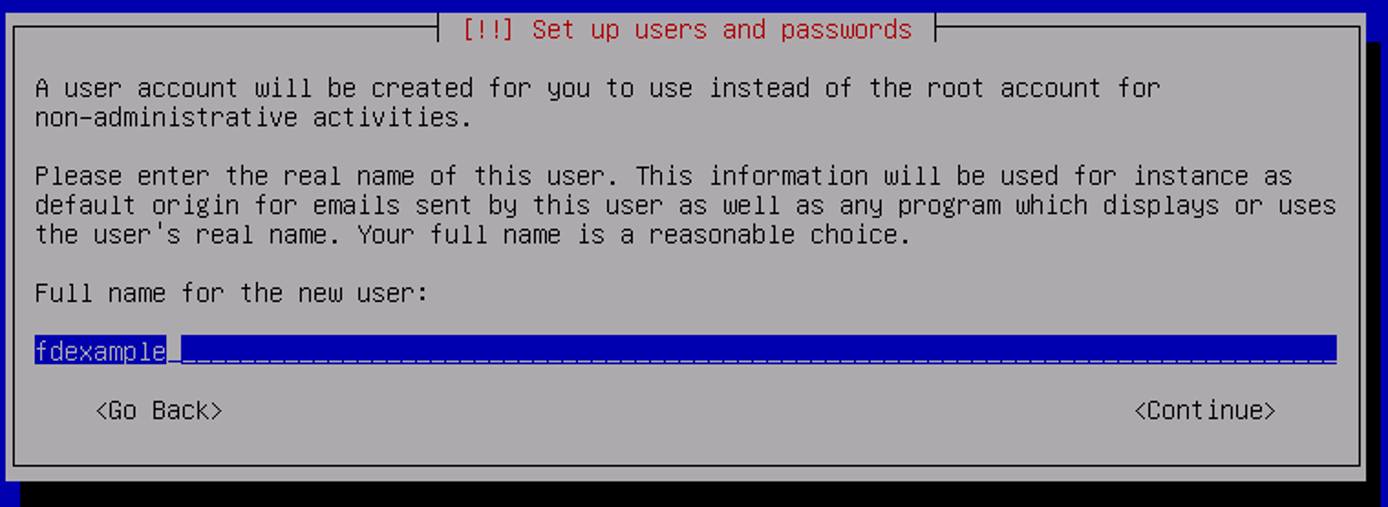 Debian 8 User Setting Debian 8 User Setting